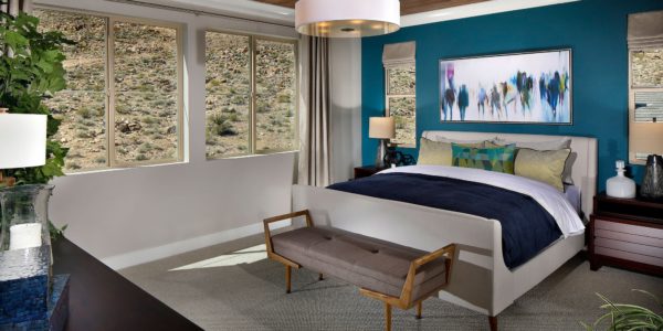 Bedroom at Terra Luna by Pardee Homes in Summerlin