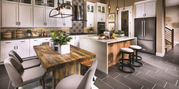 Kitchen at Shadow Point by Toll Brothers in Summerlin