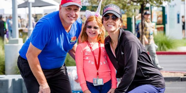 Family smiling at the Summerlin Festival of Arts