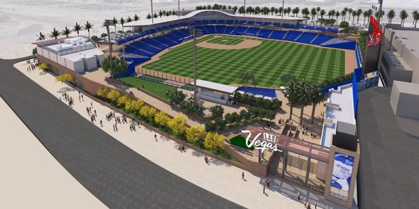 Rendering of The Las Vegas Ballpark