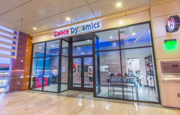 Dance Dynamics storefront at Downtown Summerlin