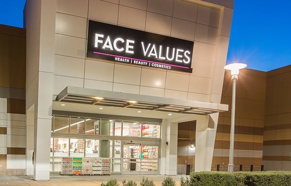 Face Values at Downtown Summerlin storefront