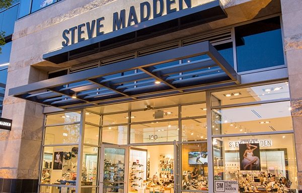 Steve Madden storefront at Downtown Summerlin