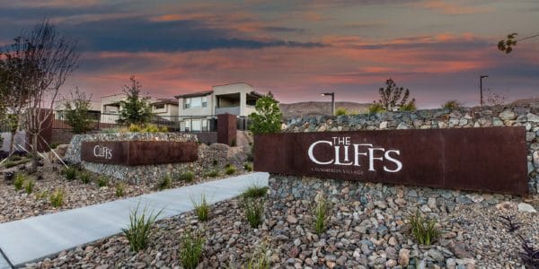 The Cliffs monument sign in Summerlin