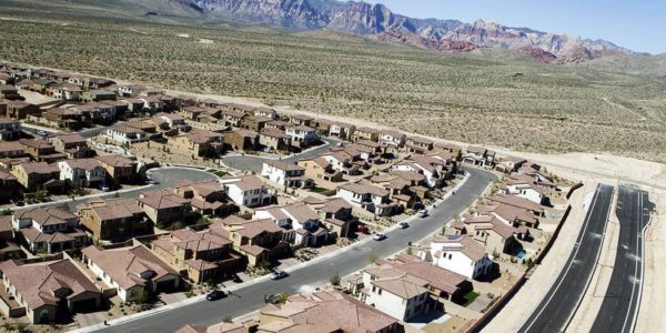 Aerial view of Summerlin community