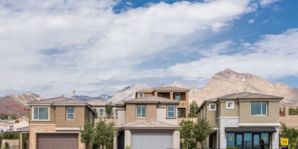 Street view of Bristle Vale by KB Home in Summerlin