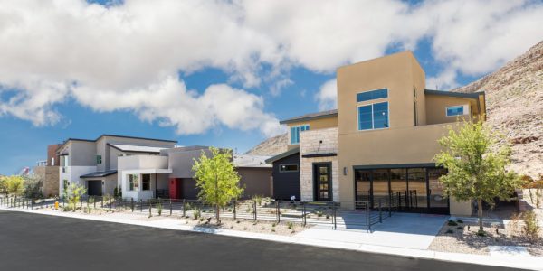 Model homes at Terra Luna by Pardee Homes in Summerlin