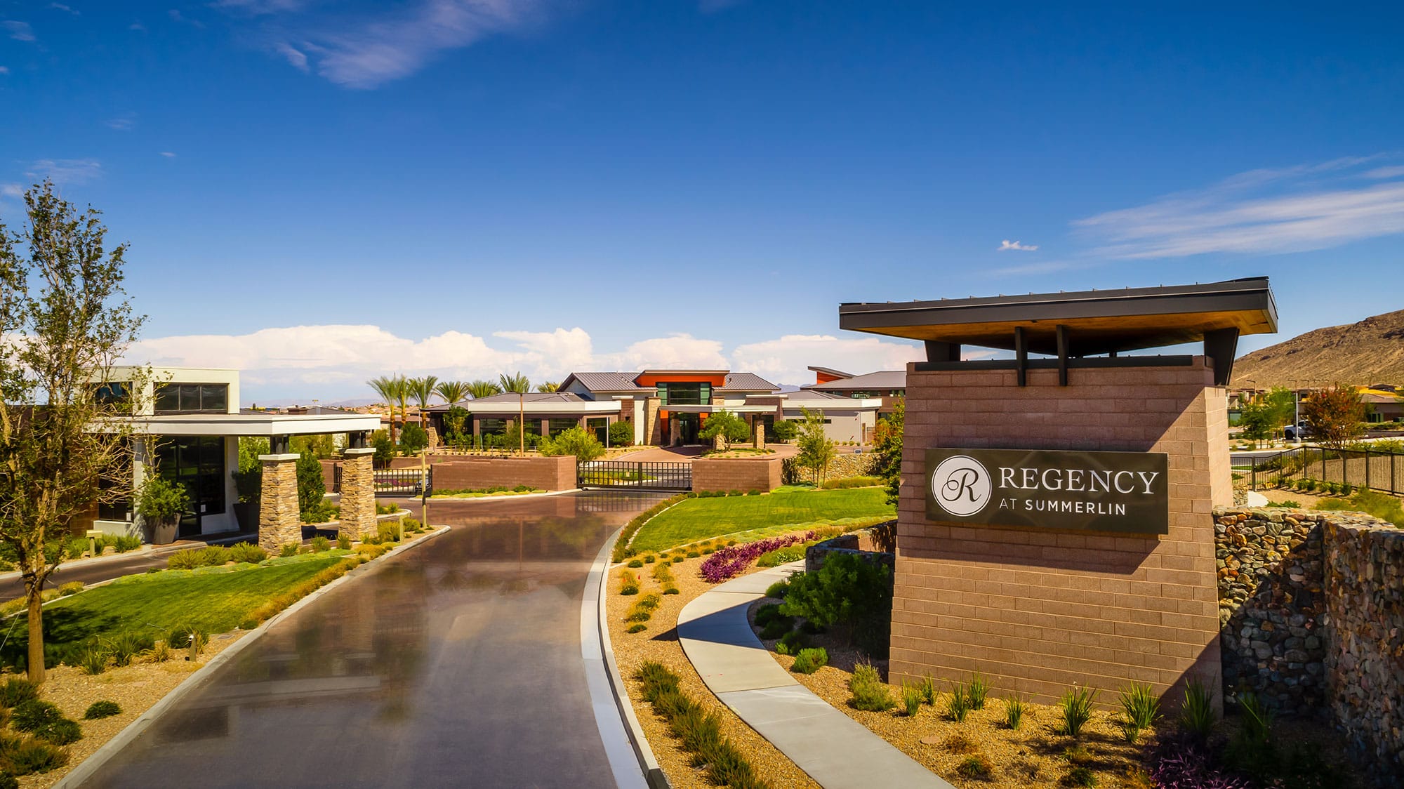 Monument Sign at Regency by Toll Brothers in Summerlin