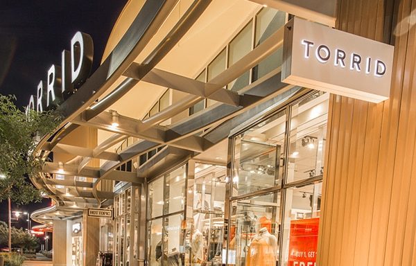 Torrid storefront at Downtown Summerlin