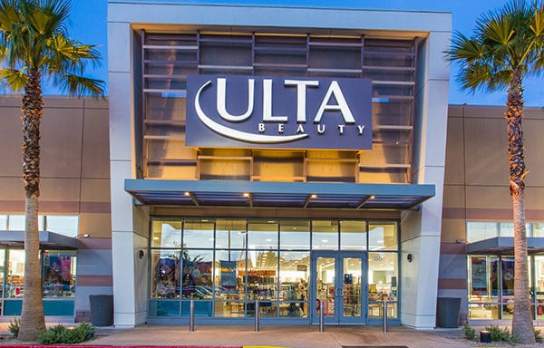 Ulta Beauty storefront at Downtown Summerlin