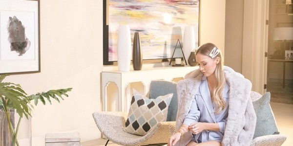 Sophisticated Living magazine shoot at Scots Pine by Richmond American Homes in Summerlin