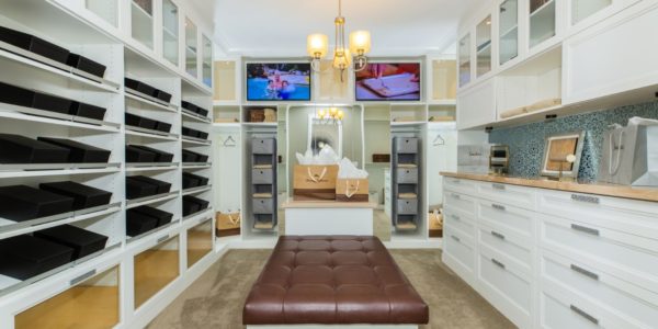 white custom closet from California Closets