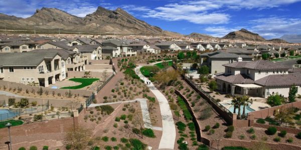 Aerial of The Summerlin Trail System