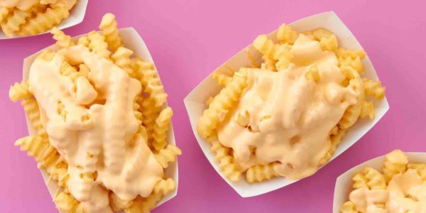 Four baskets of fries from Shake Shack at Downtown Summerlin