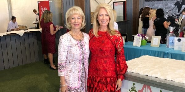 Fafie Moore and Tanya Murray at Kick Off Your Heels Event