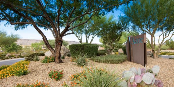 Azure Entryway at The Ridges in Summerlin