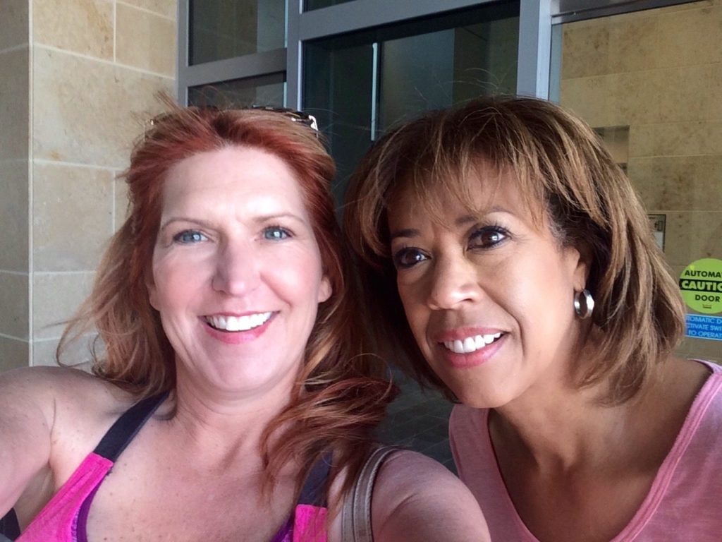 Susa Dow and Adrienne O’Neal smiling