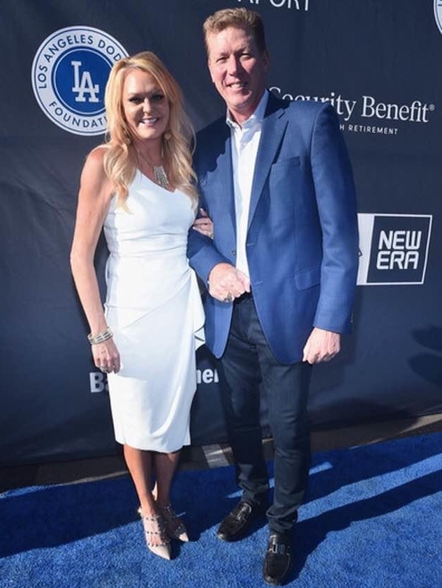 Orel Hershiser and wife Dana