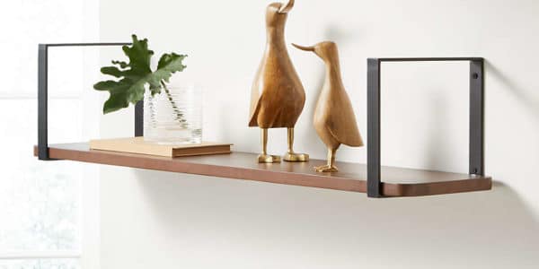 Walnut Shelf from Crate and Barrel