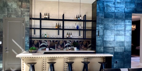 Wet Bar at Oak Creek model in Mesa Ridge by Toll Brothers