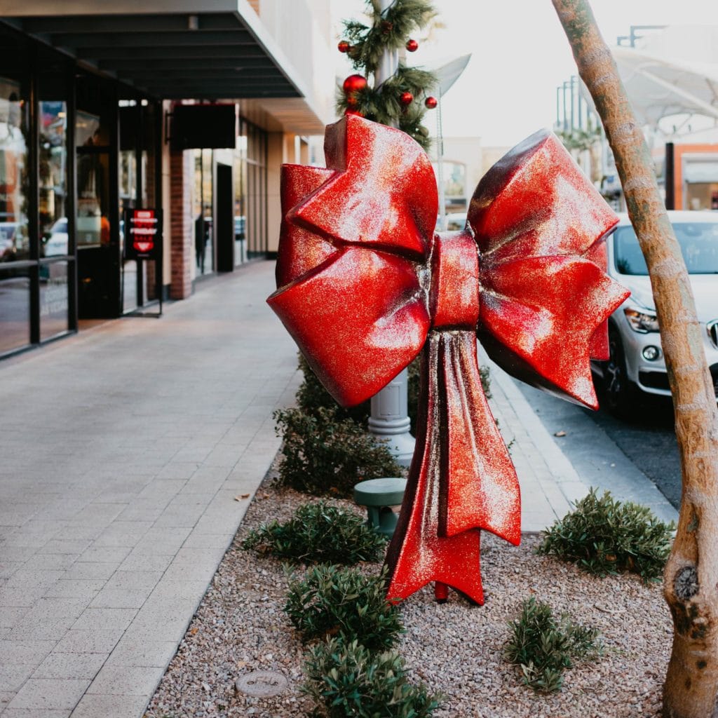 Holiday Bows at Downtown Summerlin