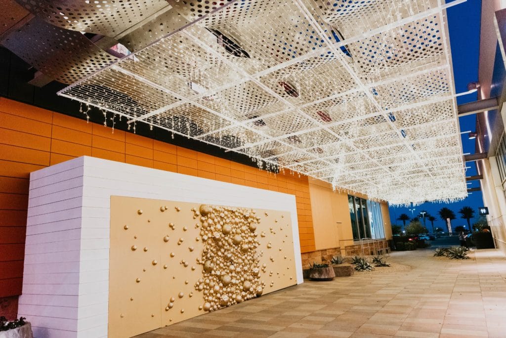 Lane Of Lights At Downtown Summerlin