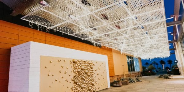 Lane Of Lights At Downtown Summerlin