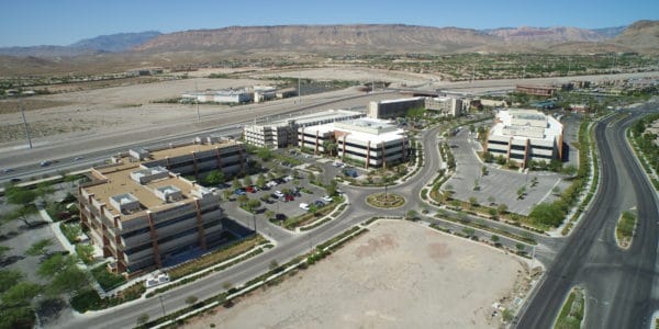 Roseman College of Medicine Aerial view
