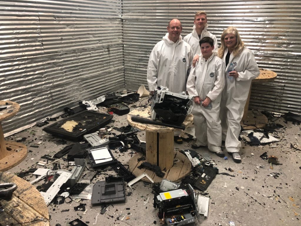 Nicole Bloom of Richmond American Homes with her family