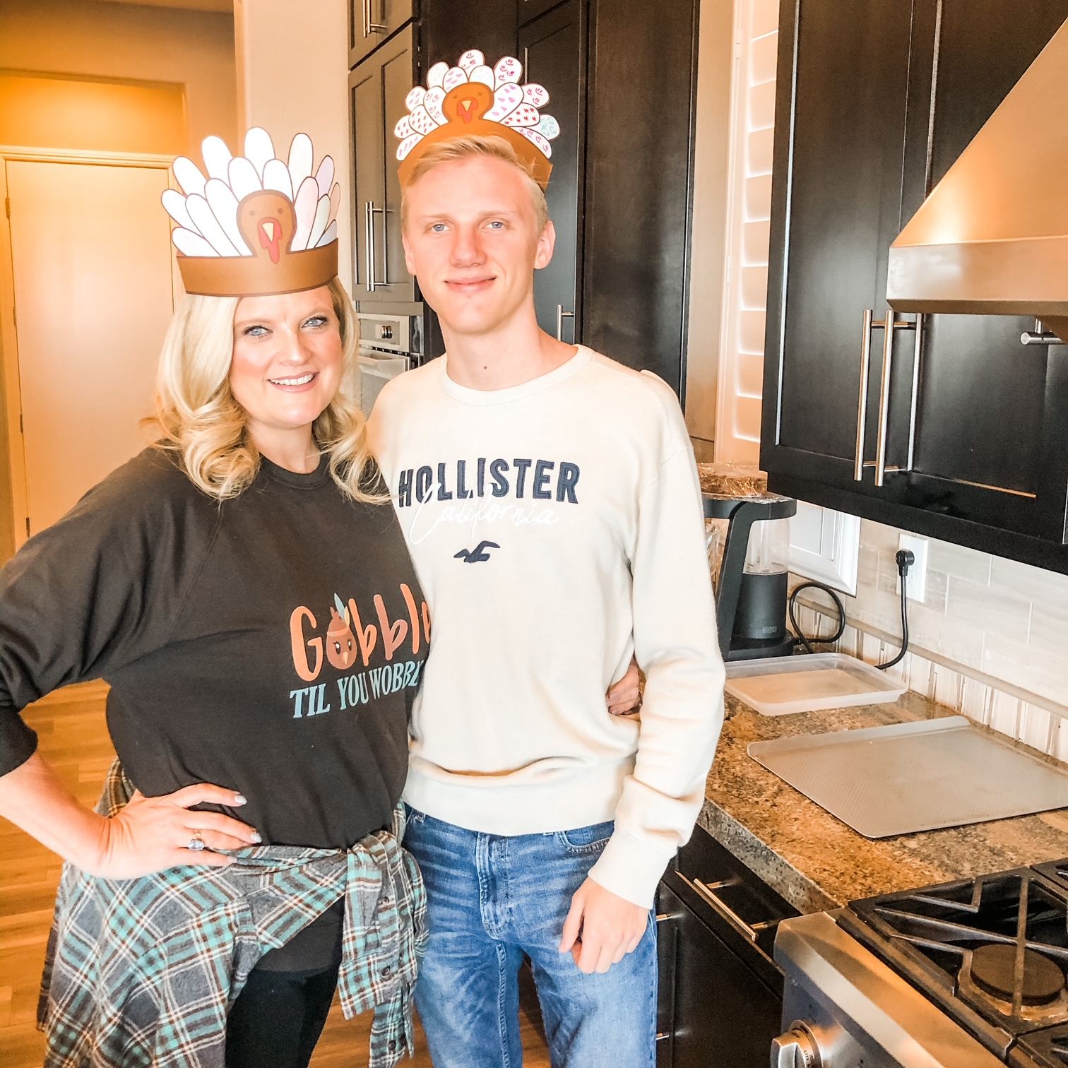 Nicole Bloom of Richmond American Homes and her son