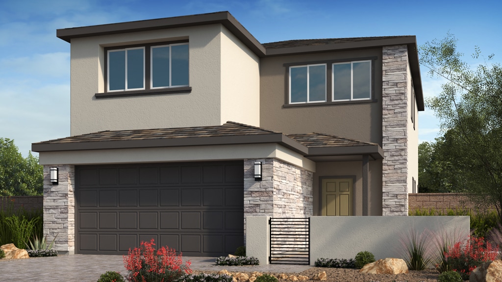 Front Elevation B of Laurel at Castellana by Taylor Morrison