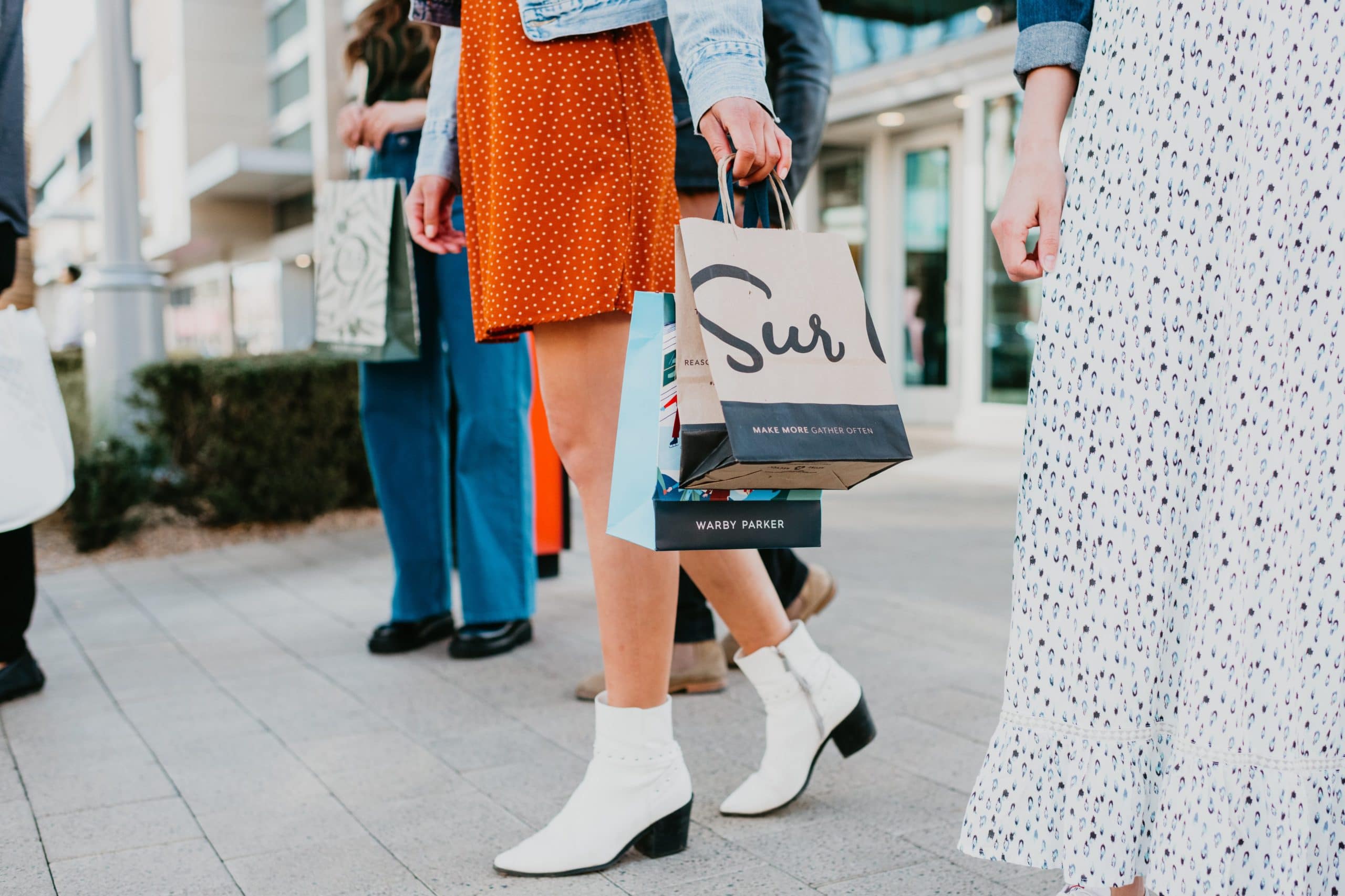 Woman Shopping at Downtown Summerlin