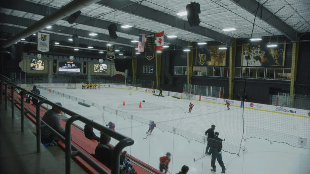 Skating at City National Arena