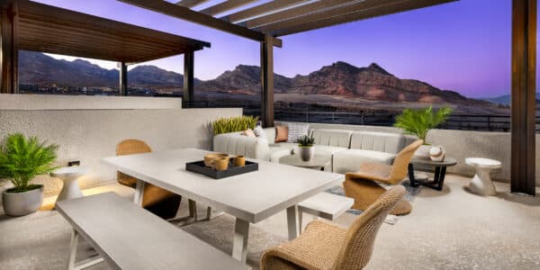 Rooftop Deck of Luciana at Cordillera by Toll Brothers