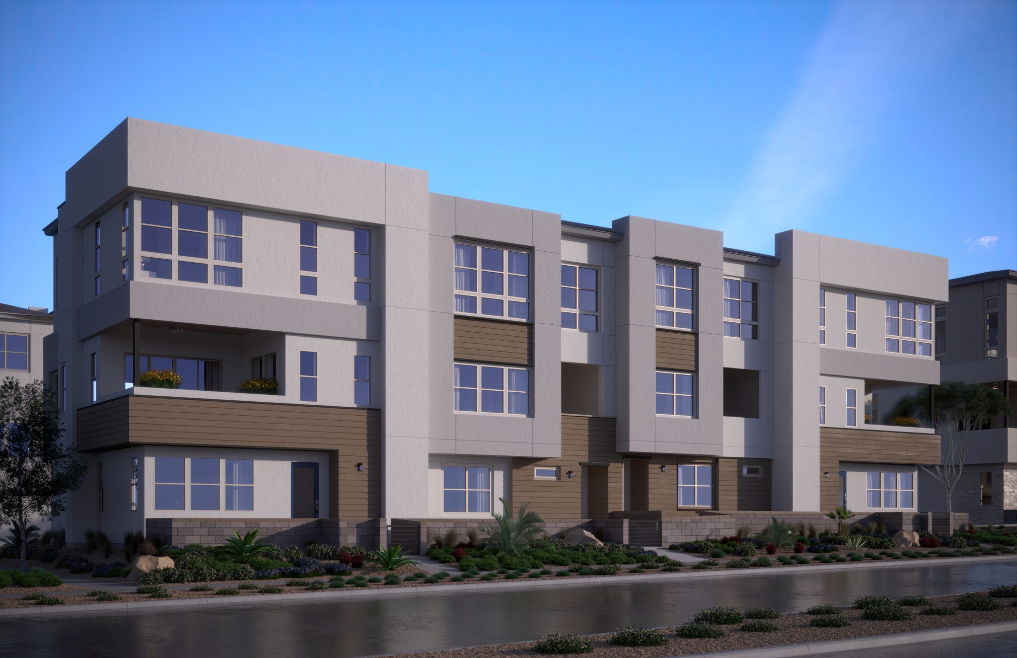 Elevation B of Renata Model at Cordillera by Toll Brothers