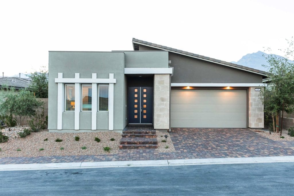 Front Elevation of Sloan model at Heritage by Lennar