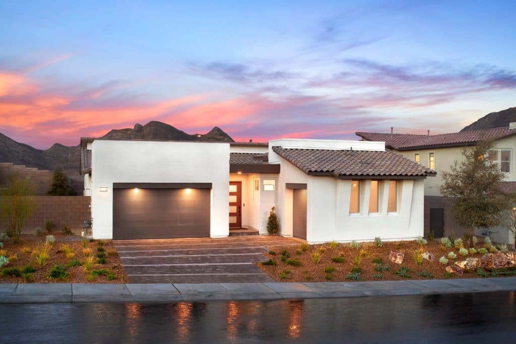 Front Elevation of Plan 1 at Kings Canyon by Tri Pointe Homes