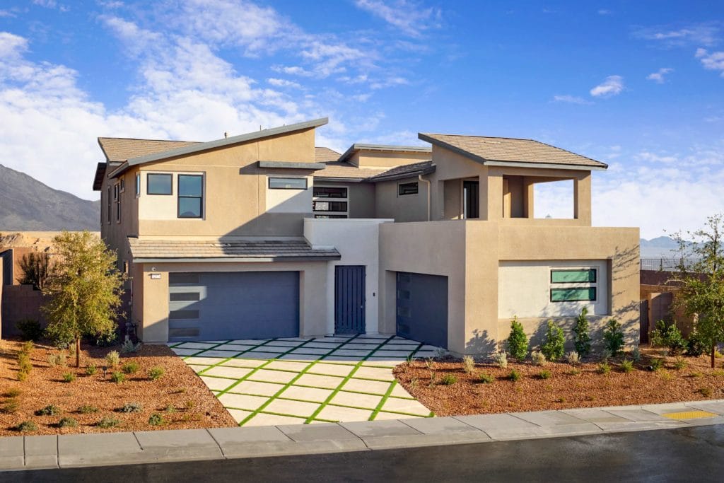 Front Elevation of Plan 4 at Kings Canyon by Tri Pointe Homes