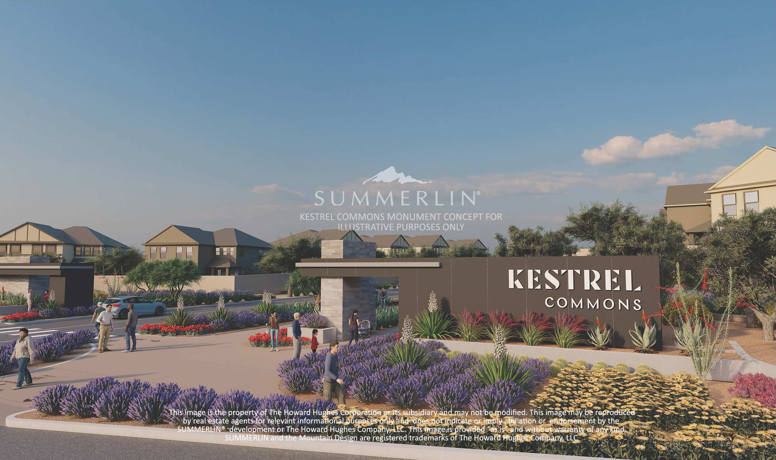 Kestrel Commons Gateway Monumentation