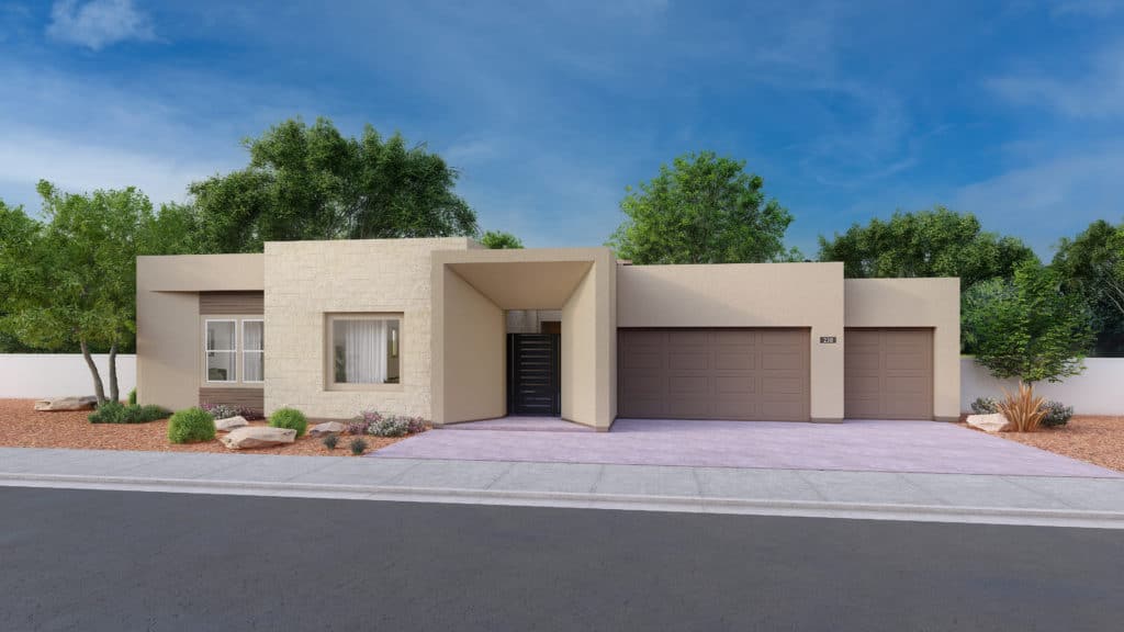 Front Elevation A of Edward at The Arches by Lennar