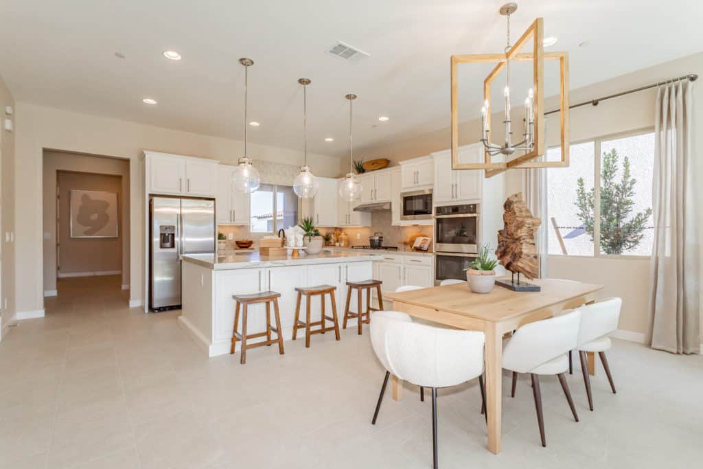 Kitchen of Kestrel Plan 3 at Falcon Crest by Woodside