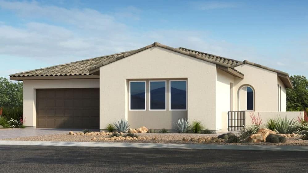 Front Elevation A of Poppy Model at Castellana by Taylor Morrison