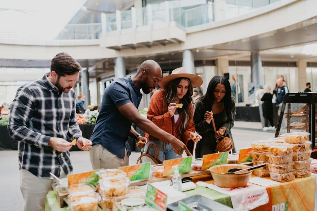 Farmers Market Couples