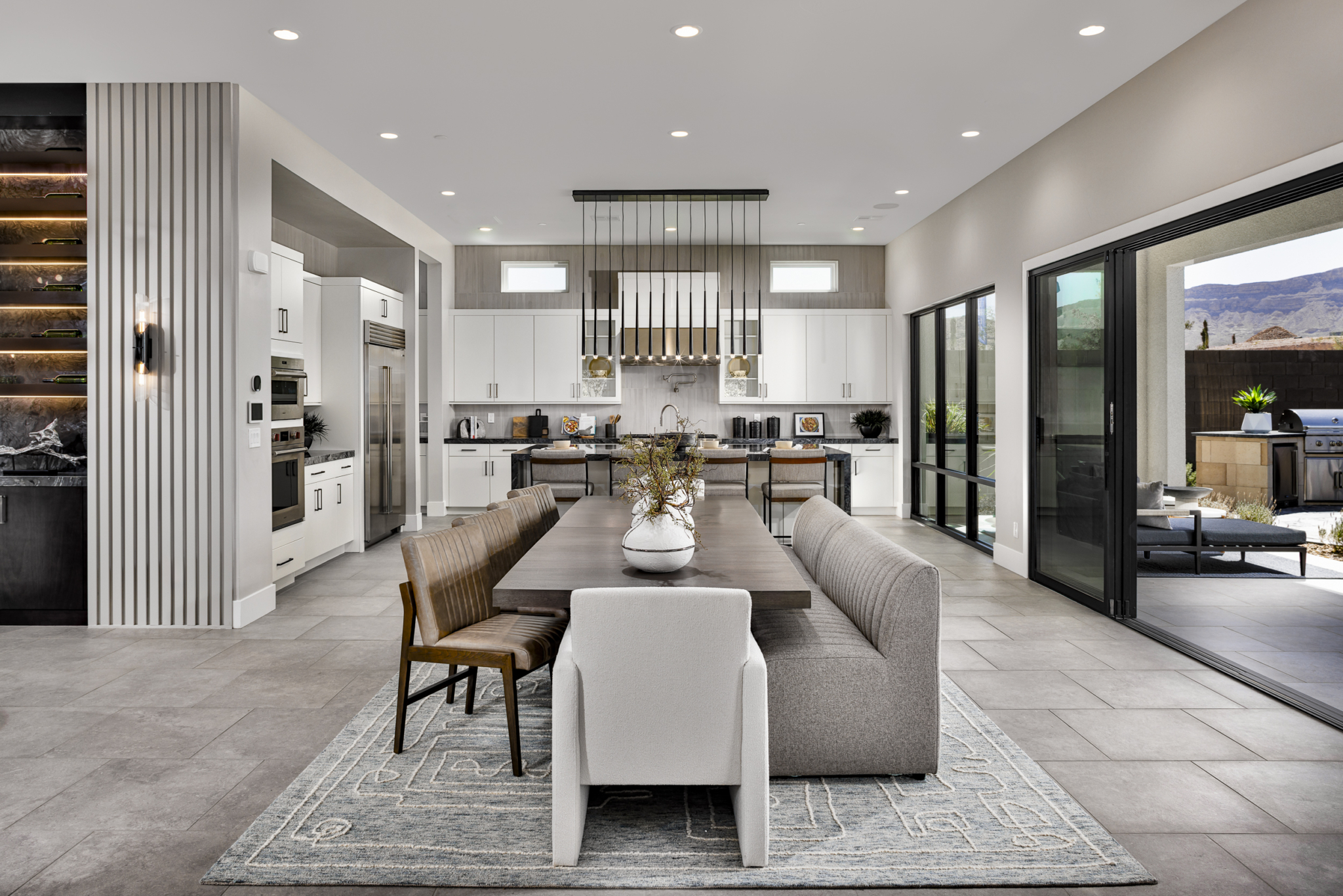 Dining Room of Suncrest Model at Ascension by Toll Brothers
