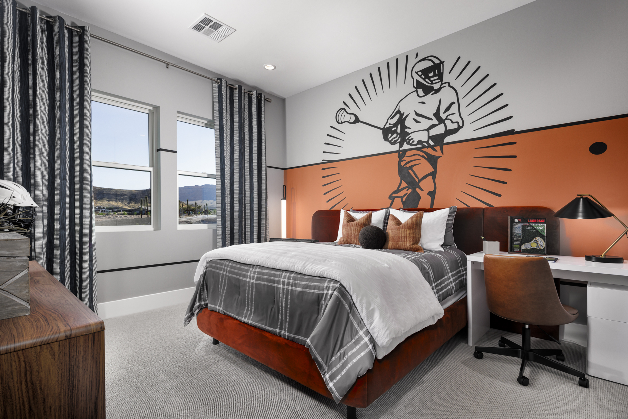 Secondary Bedroom of Suncrest Model at Ascension by Toll Brothers