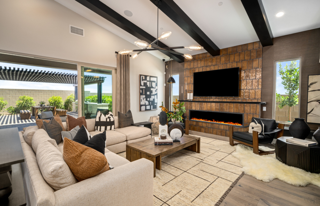 Gathering Room of Pesaro Model at Ascension by Pulte Homes
