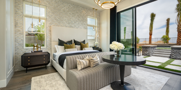 Primary Bedroom of Genoa Model at Ascension by Pulte Homes