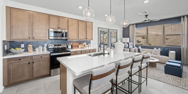 Kitchen of Unit 3 at Lark Hill by Taylor Morrison