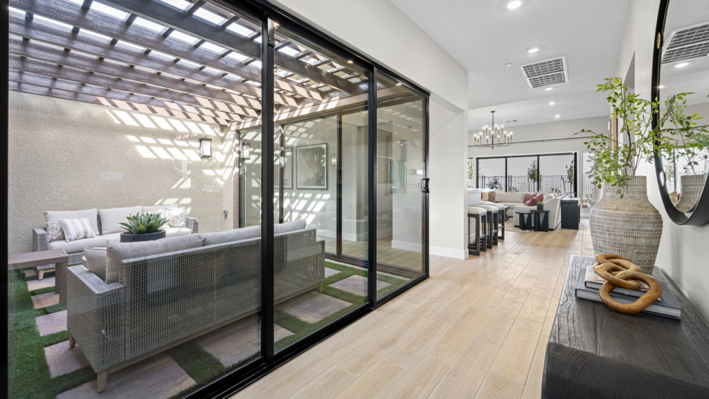 Courtyard of Summit Model at Ashland by Taylor Morrison