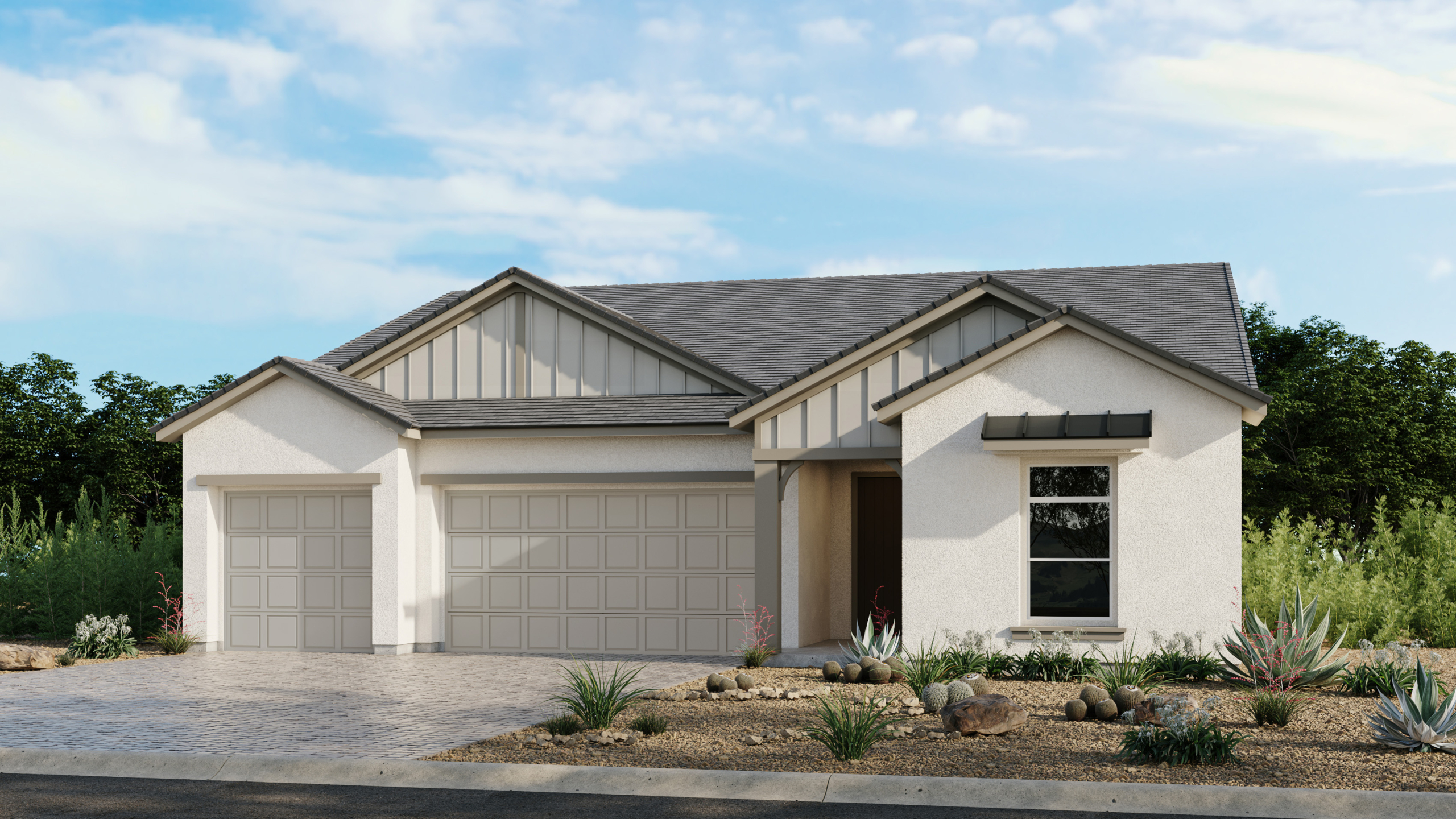 Front Elevation A of Colonial Model at Ashland by Taylor Morrison